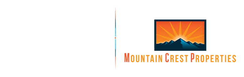 Two logos for apartment complexes are shown, one is for Templeton Ridge Apartments and the other is for Mountain Crest Properties.